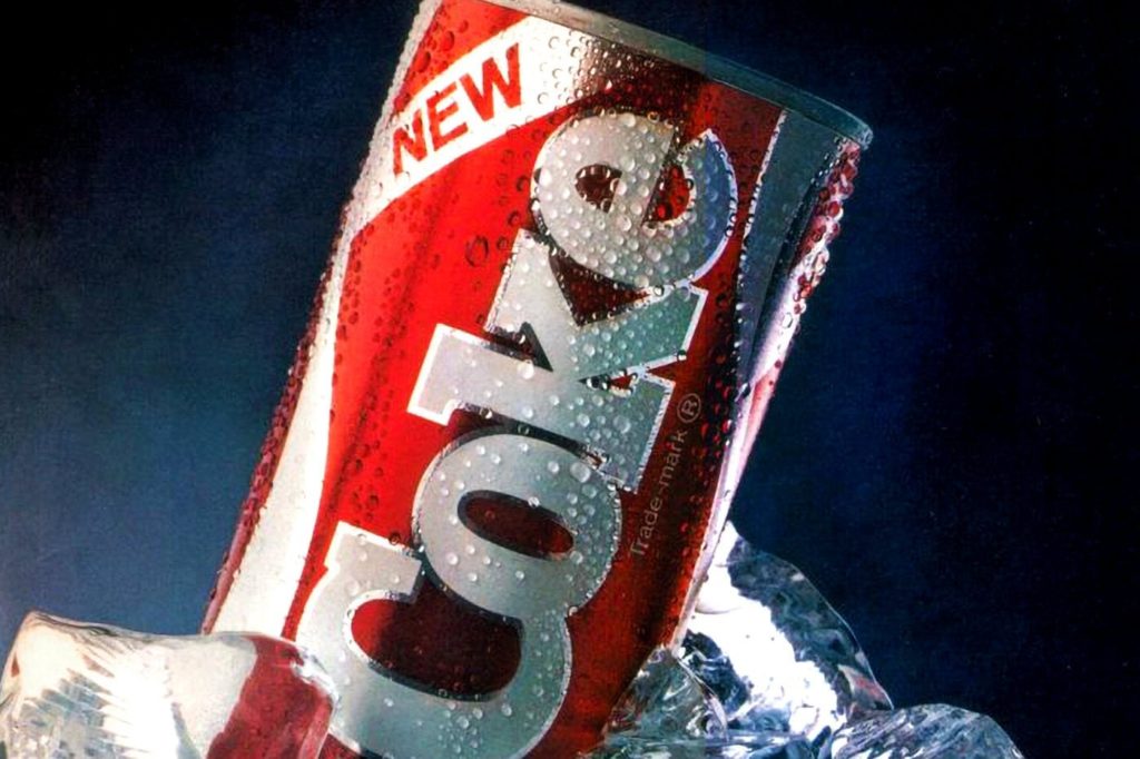 O que o maior fracasso da Coca-Cola em 1985 nos ensina sobre Copywriting - Imagem promocional da New Coke