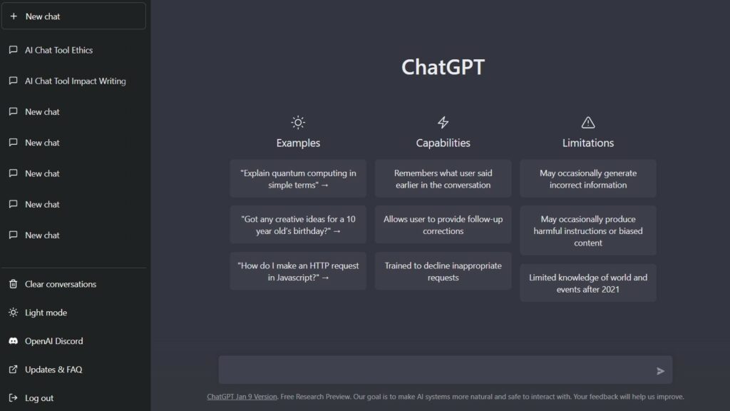 O que é o ChatGPT